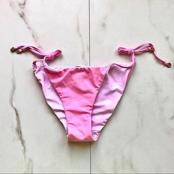 NWT Wildfox Rainbow Sea Shell Pink Bikini Bottom - Picture 7 of 12